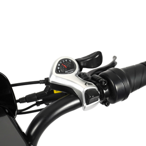 OUXI C80 7.0 2026 - FATBIKE - ZWART - COMBI DEAL + Slot + Zitje + Voetsteuntjes + Alarm + Telefoonhouder + 6KM/H Gashendel.