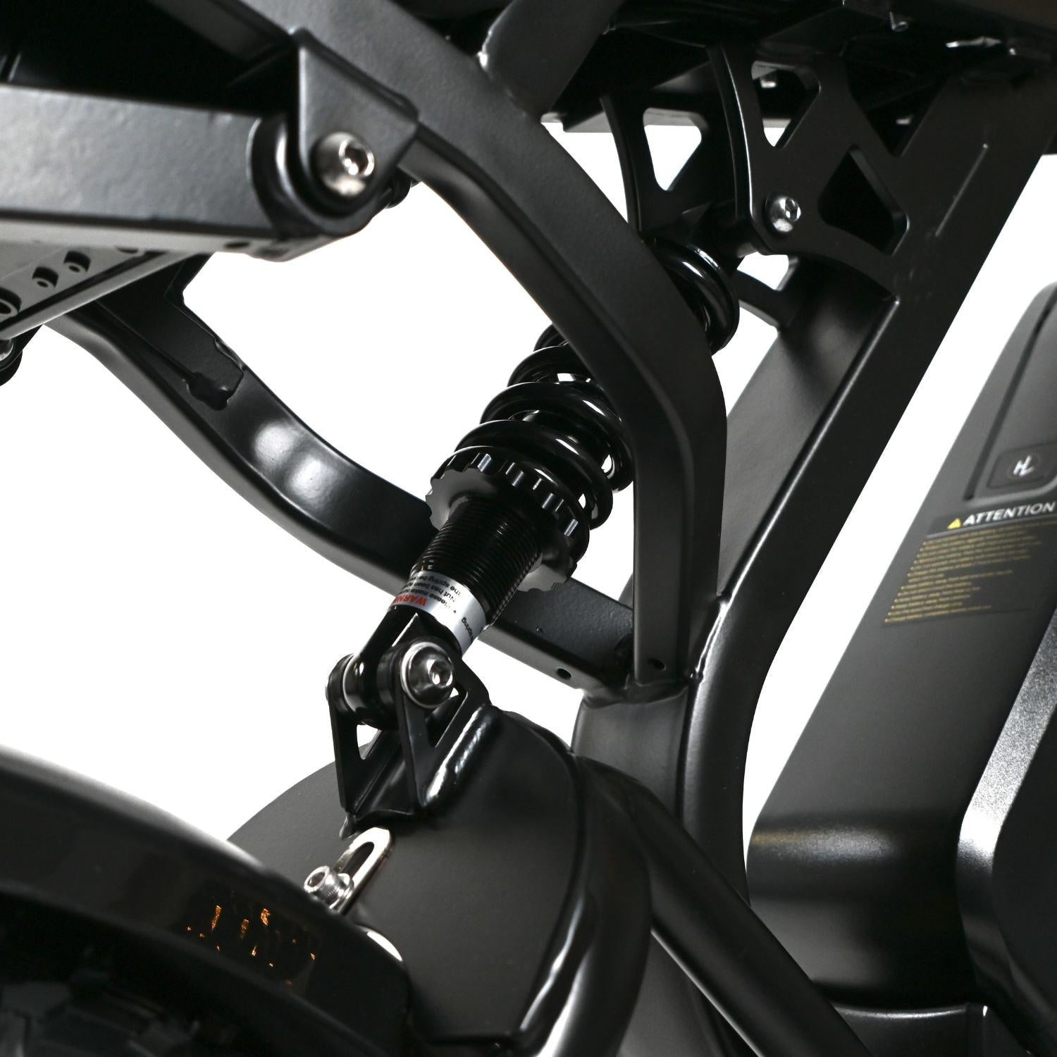 QMWHEEL V20 PRO 7.0 2025 - FATBIKE - ZWART.