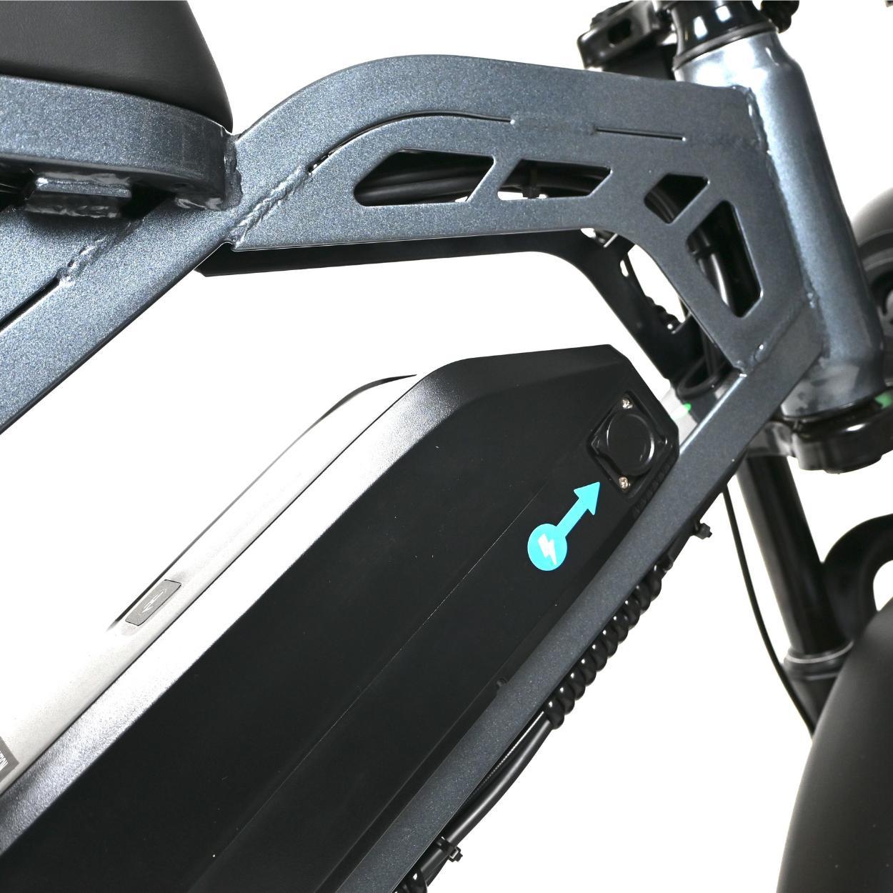 QMWHEEL V20 PRO 7.0 2025 - FATBIKE - DARK GREY.