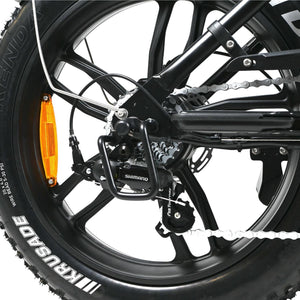 QMWHEEL V20 PRO 7.0 2025 - FATBIKE - ZWART.