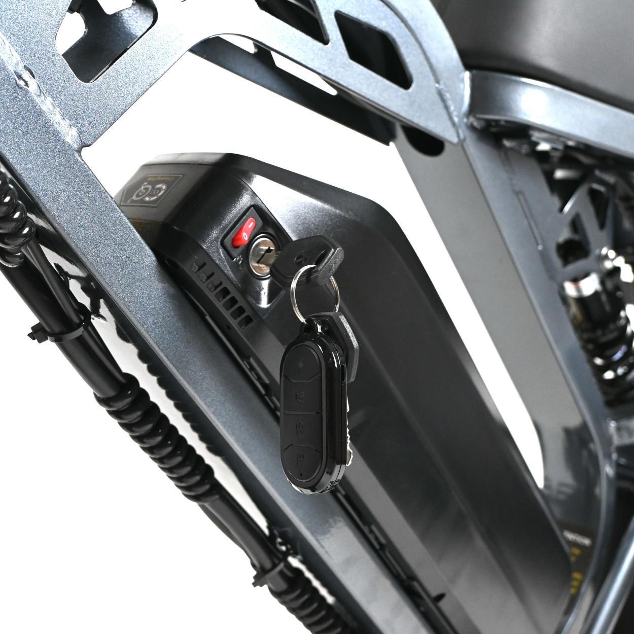QMWHEEL V20 PRO 7.0 2025 - FATBIKE - DARK GREY.