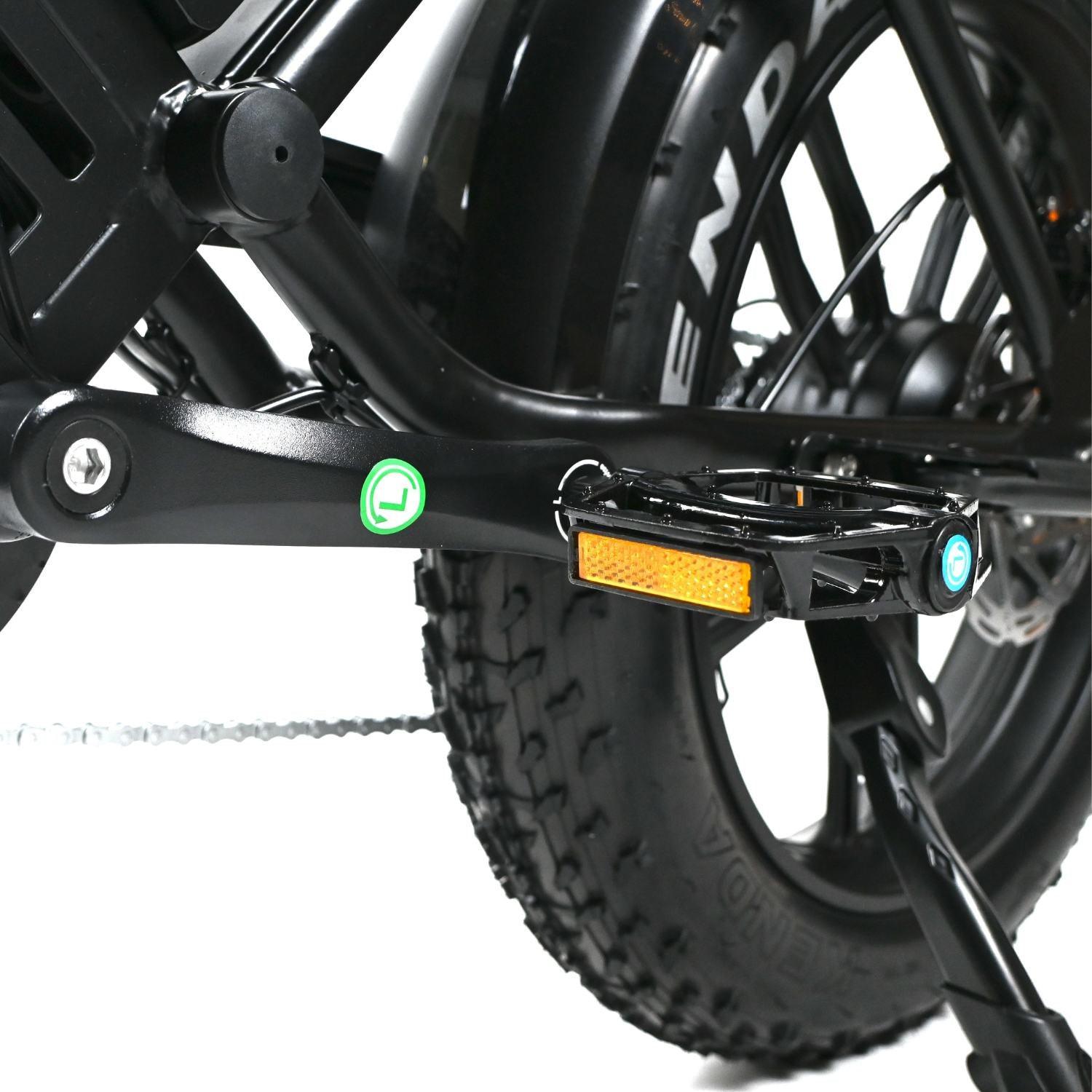 QMWHEEL V20 PRO 7.0 2025 - FATBIKE - ZWART.