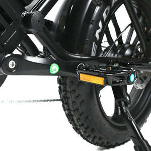 QMWHEEL V20 PRO 7.0 2025 - FATBIKE - ZWART.