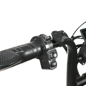 QMWHEEL V20 PRO 7.0 2025 - FATBIKE - ZWART.