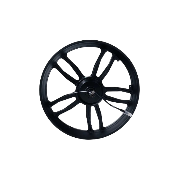 QM Wheels V20/S20 – Complete Motor met Velg (250W, Zwarte Kabel)