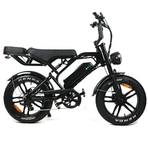 QMWHEEL V20 PRO 7.0 2025 - FATBIKE - ZWART.
