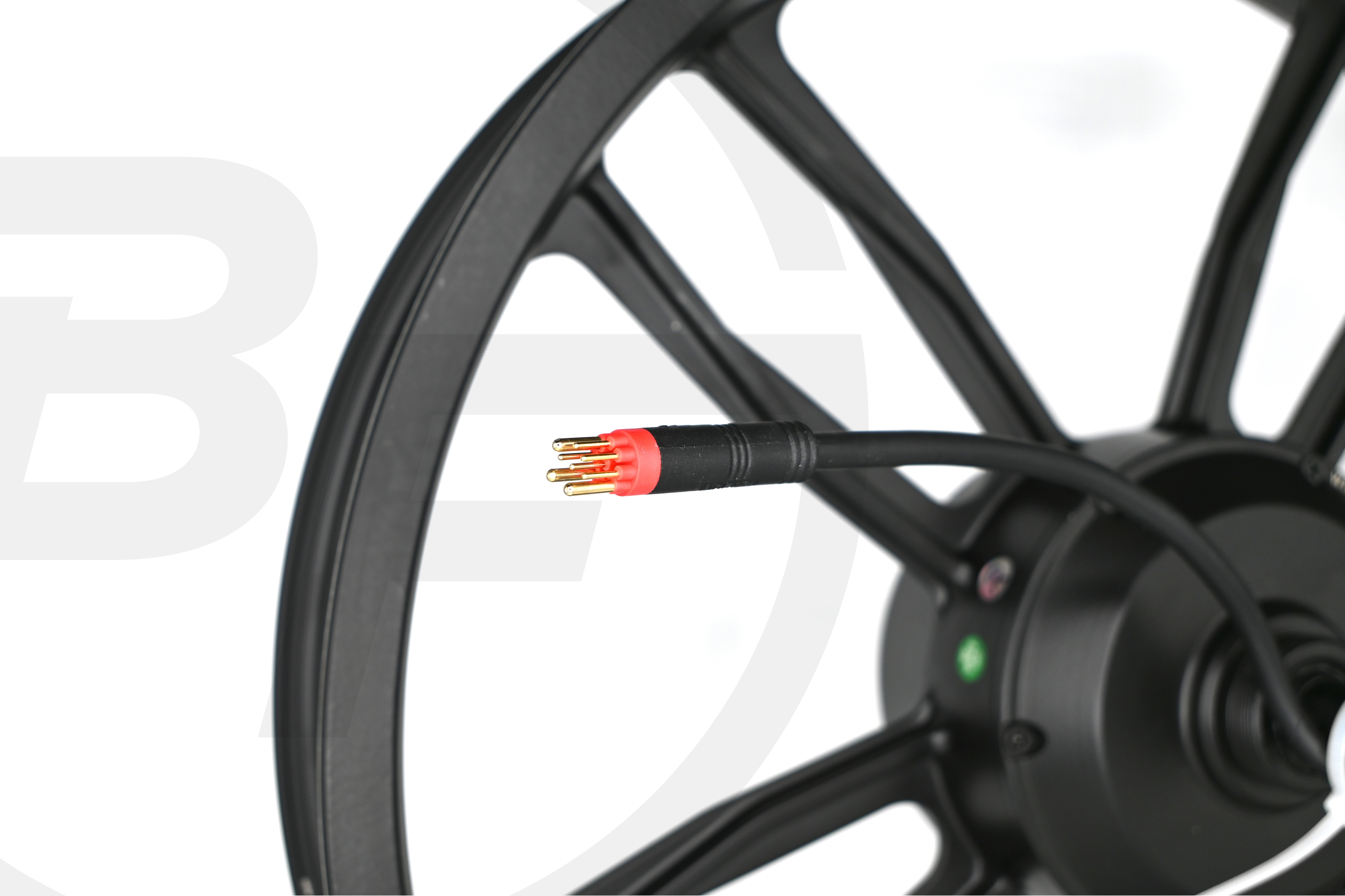 OUXI V8/C80 – Complete Motor met Velg (250W, Rode Kabel).
