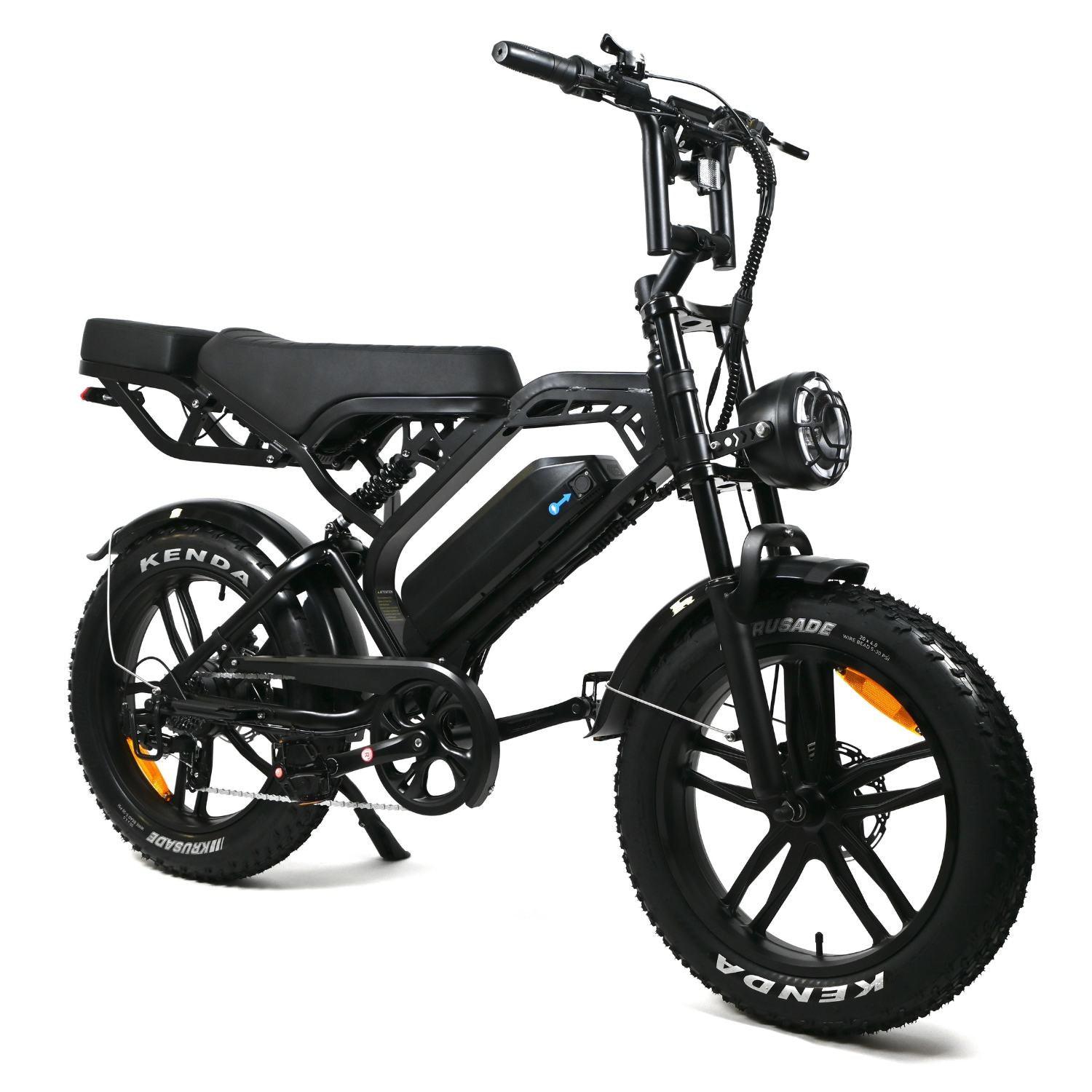 QMWHEEL V20 PRO 7.0 2025 - FATBIKE - ZWART.