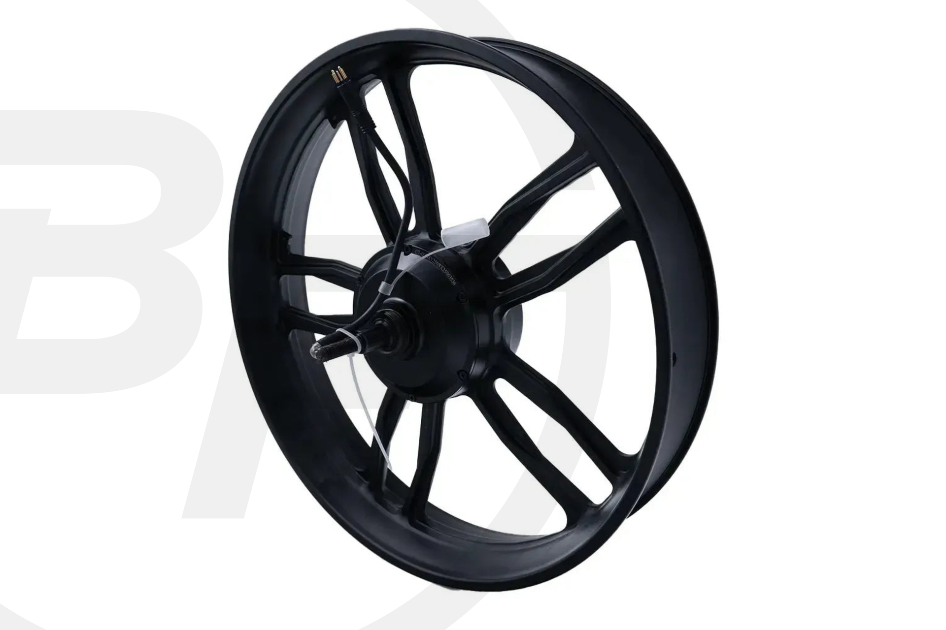 QM Wheels V20/S20 – Complete Motor met Velg (250W, Zwarte Kabel).