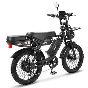 OUXI V8 ULTRA MAX 2026 - SKINNYBIKE - ZWART - PRE ORDER DEAL.