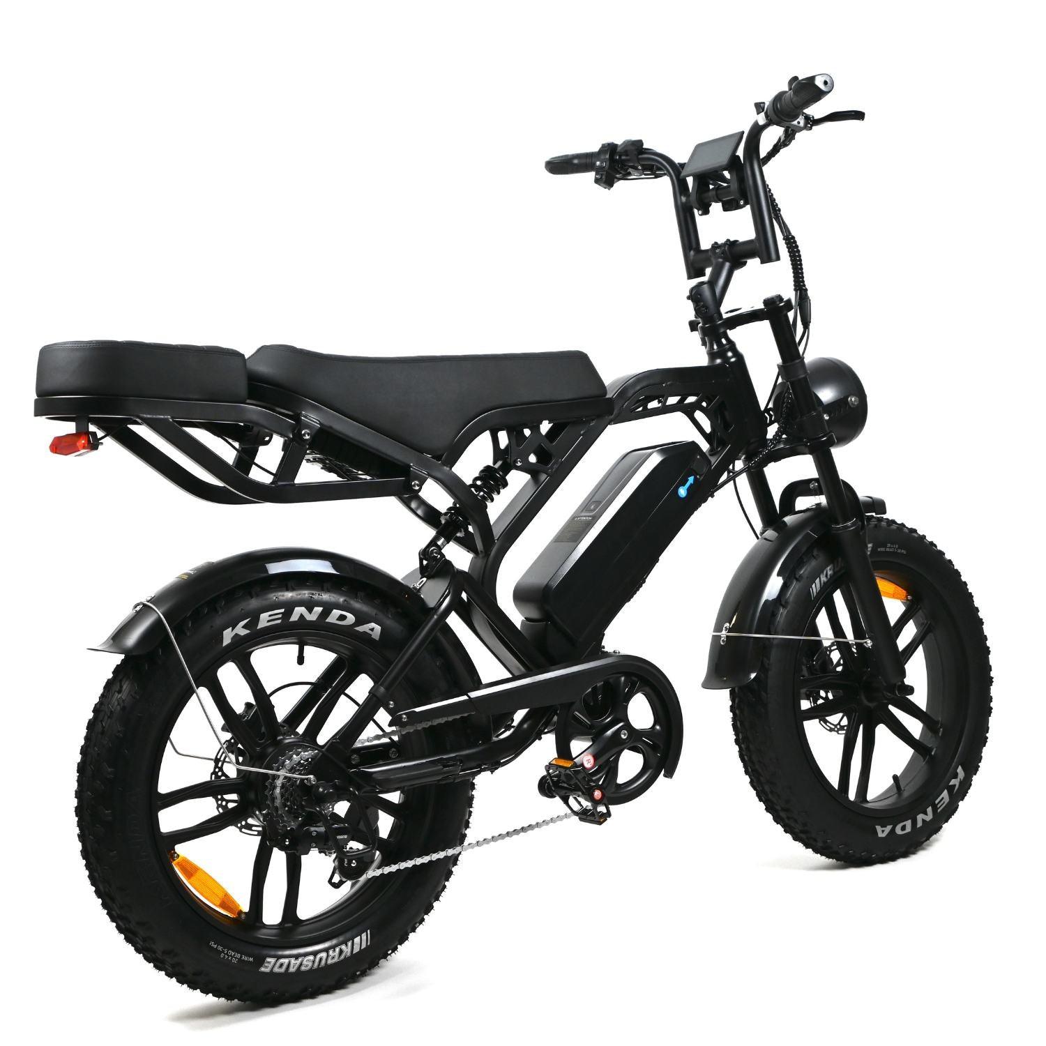 QMWHEEL V20 PRO 7.0 2025 - FATBIKE - ZWART.