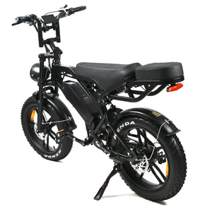 QMWHEEL V20 PRO 7.0 2025 - FATBIKE - ZWART.