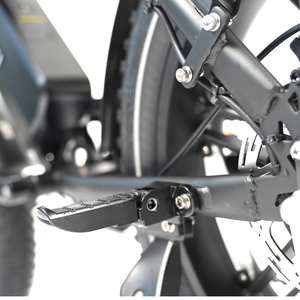 OUXI C80 7.0 2026 - FATBIKE - ZWART - COMBI DEAL + Slot + Zitje + Voetsteuntjes + Alarm + Telefoonhouder + 6KM/H Gashendel.
