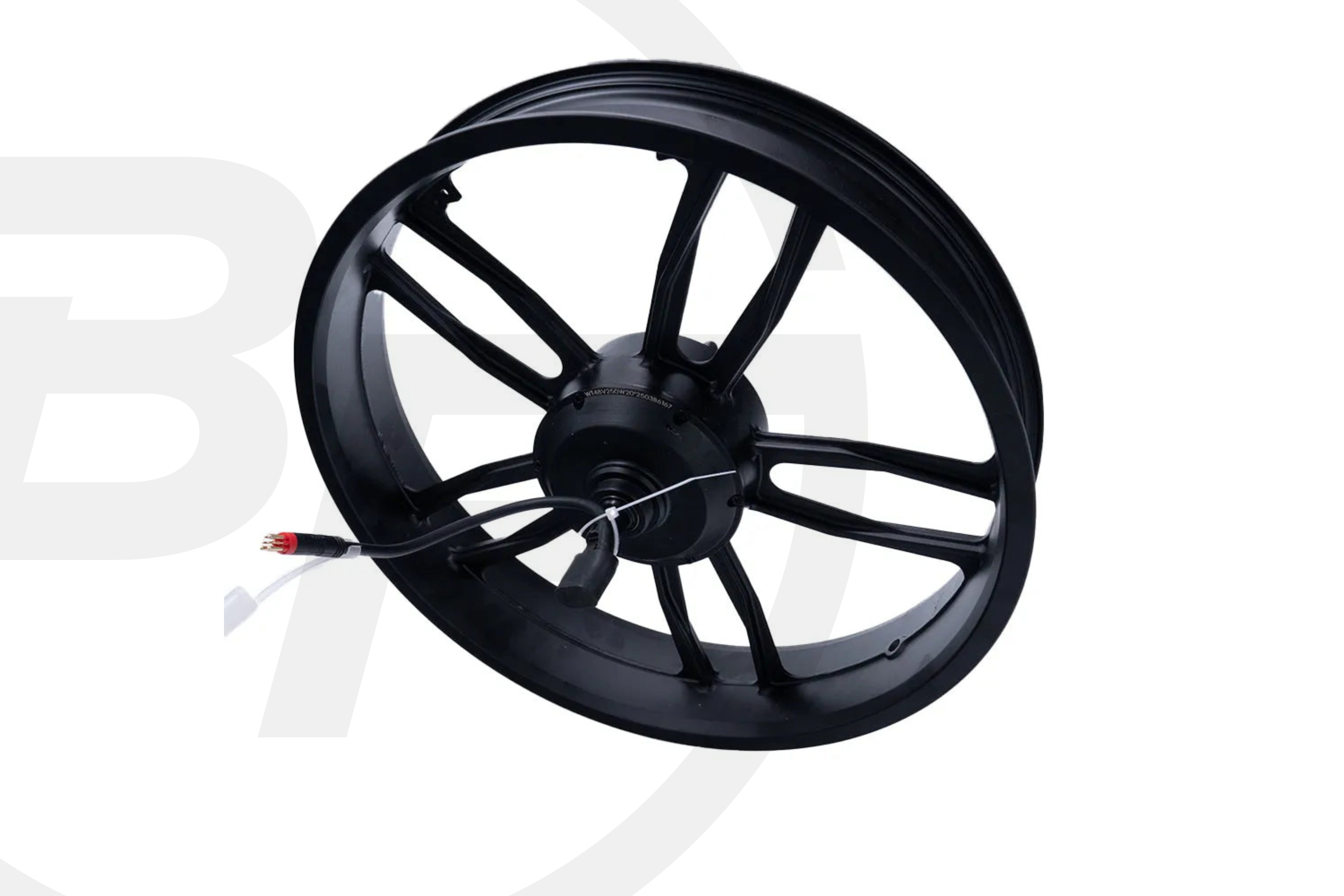 OUXI V8/C80 – Complete Motor met Velg (250W, Rode Kabel).