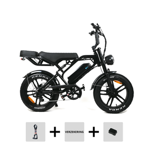 V20 PRO 7.0 2025 - FATBIKE - ZWART - VERZEKERING DEAL.