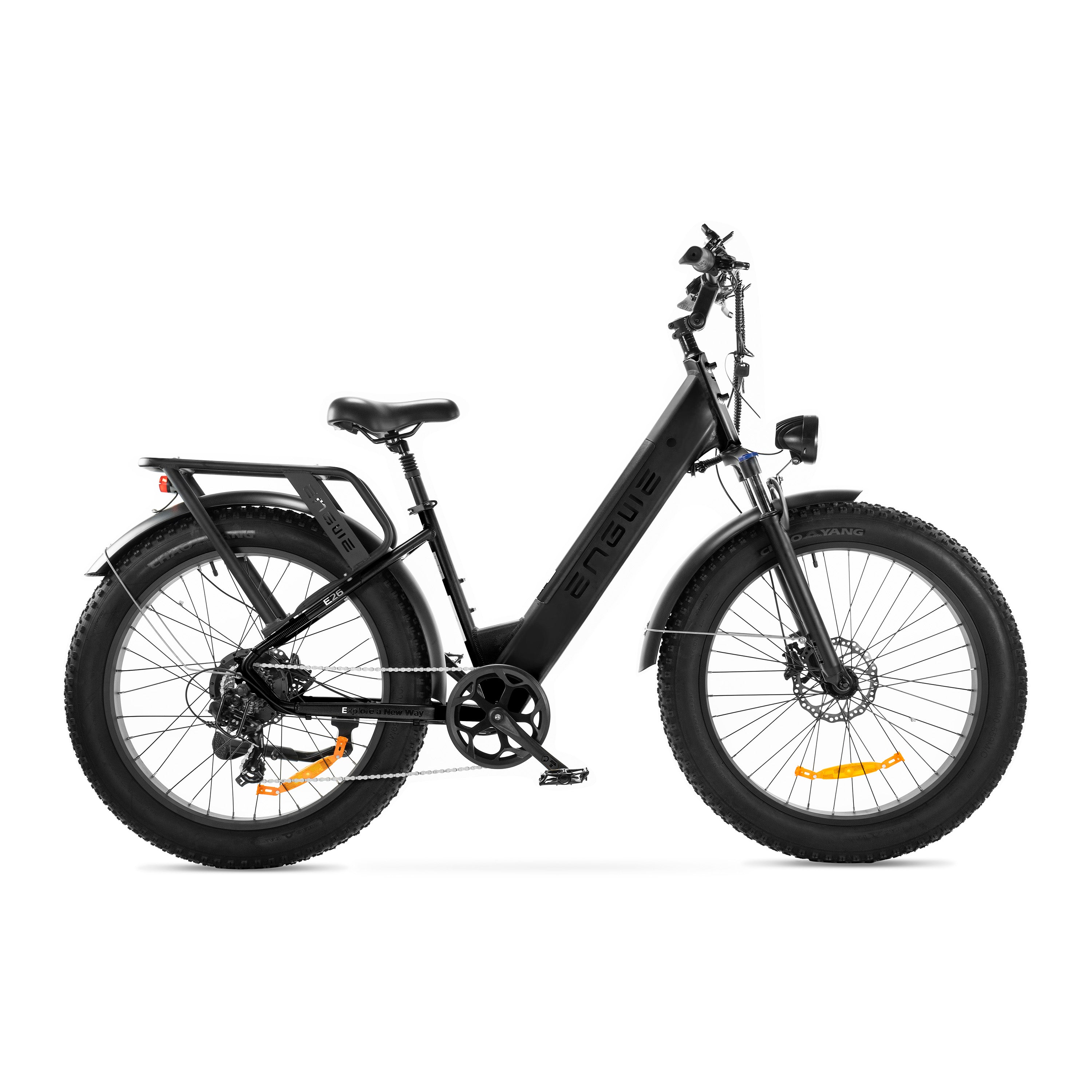 ENGWE E26 - Lage instap - Fatbike - Zwart