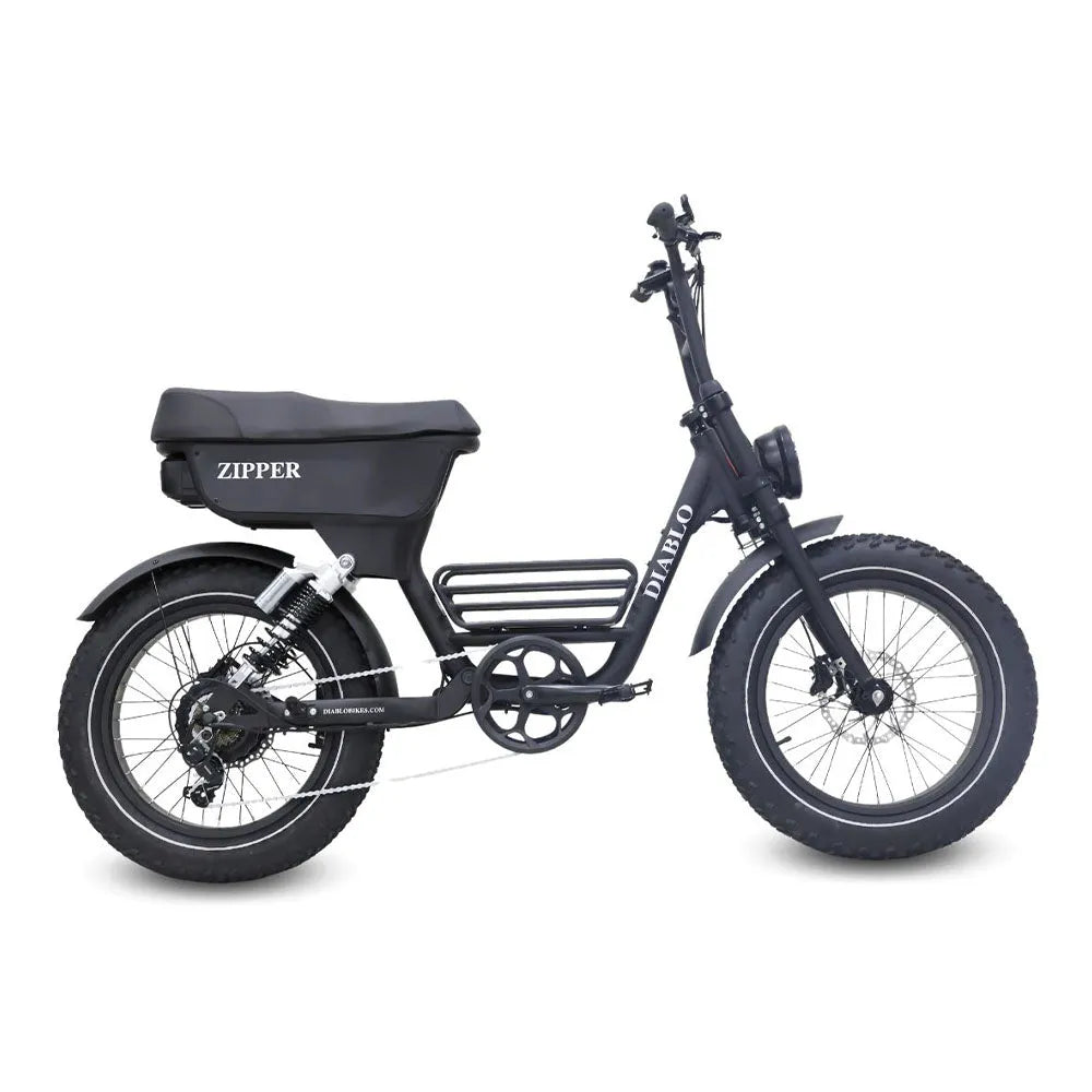 Diablo Zipper - Zwart