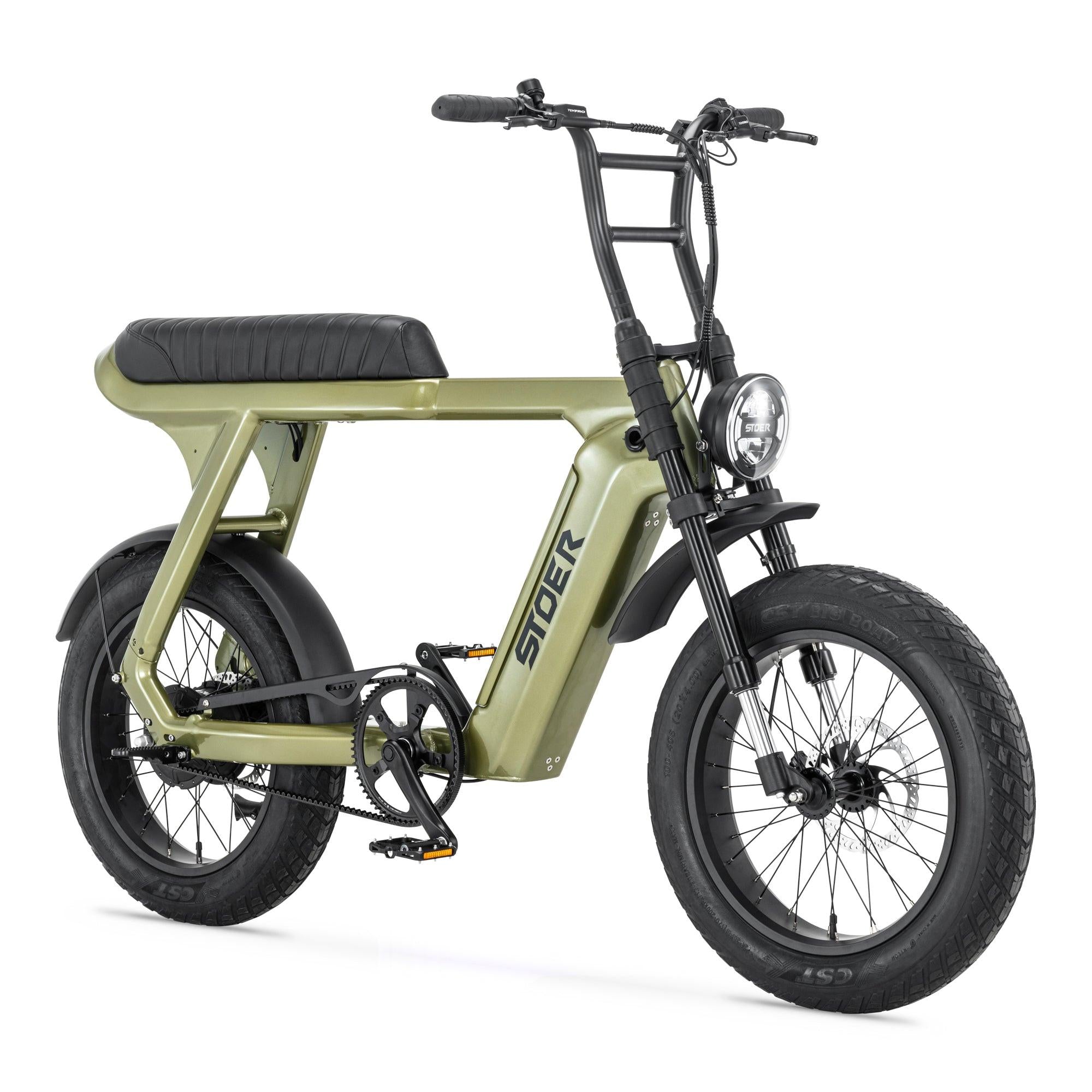 STOER Bikes Urban X - Fatbike - Groen.