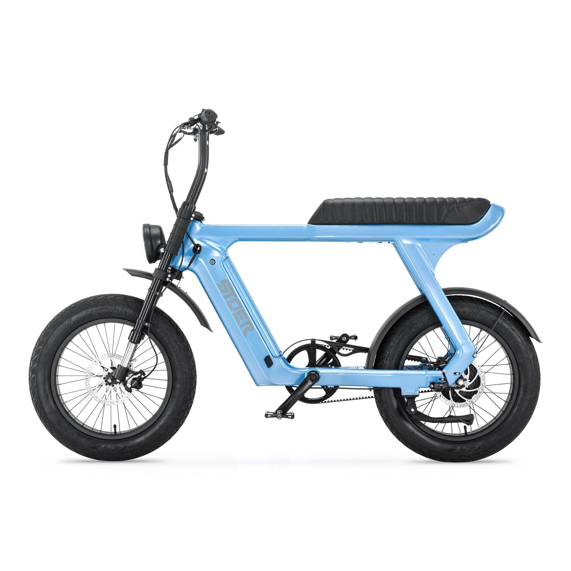 STOER Bikes Urban X - Fatbike - Sky Blauw.