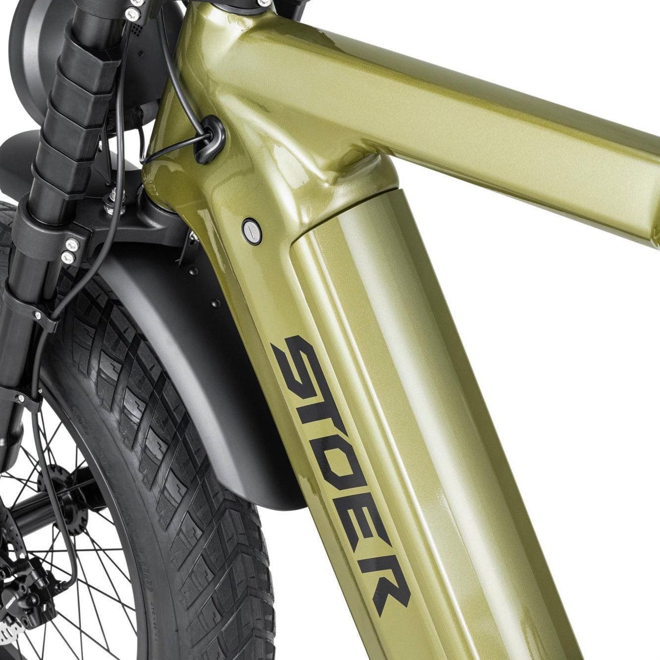 STOER Bikes Urban X - Fatbike - Groen.