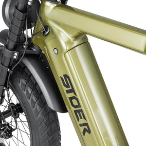 STOER Bikes Urban X - Fatbike - Groen.