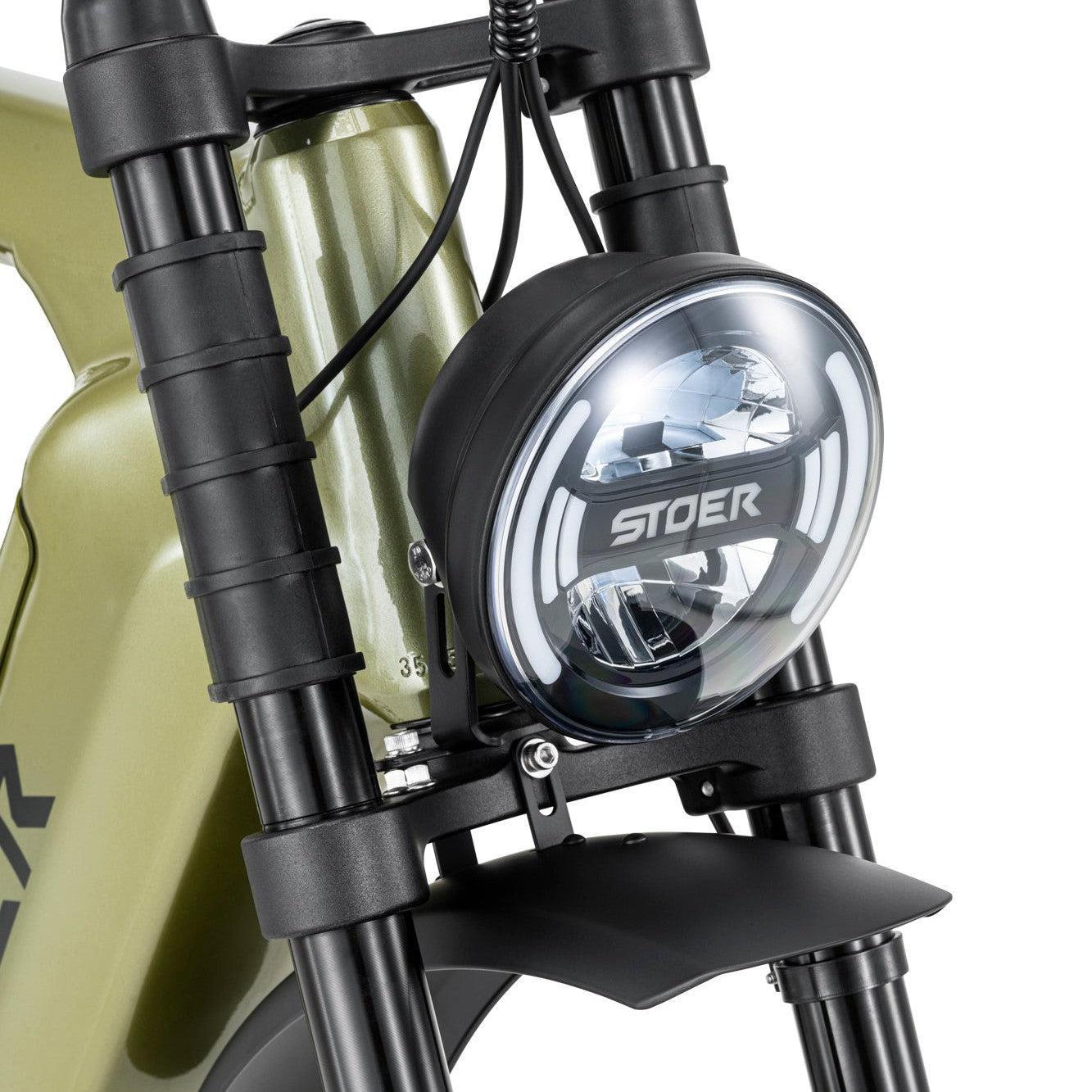 STOER Bikes Urban X - Fatbike - Groen.