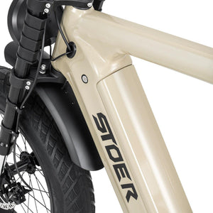STOER Bikes Urban X - Fatbike - Taupe.