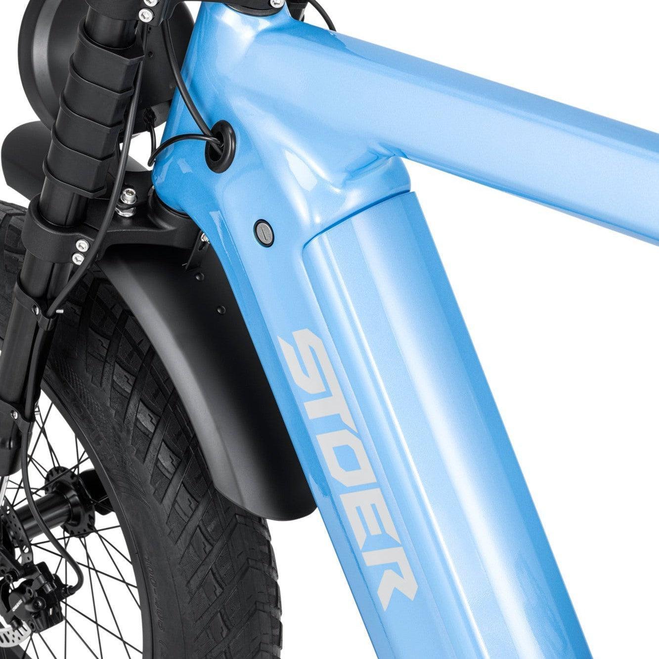 STOER Bikes Urban X - Fatbike - Sky Blauw.