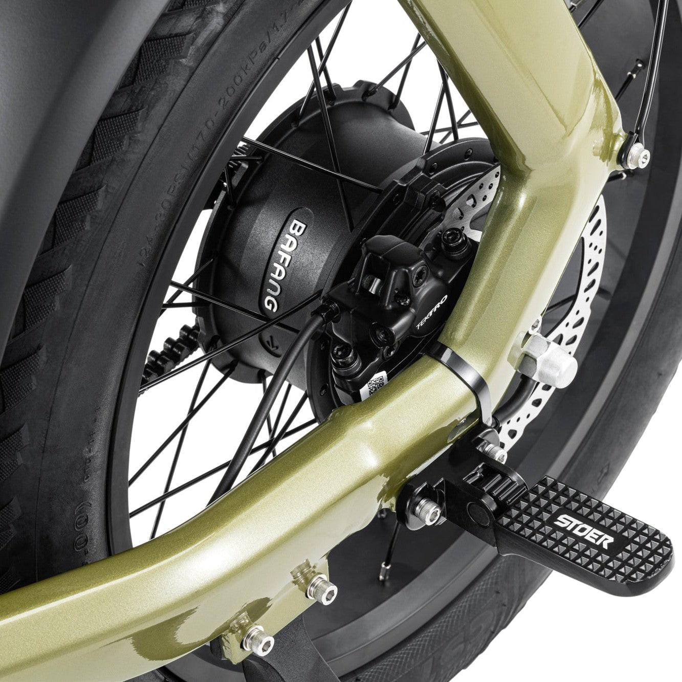 STOER Bikes Urban X - Fatbike - Groen.
